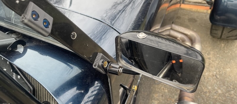 Quick Swap Windscreen Mirror Mounts